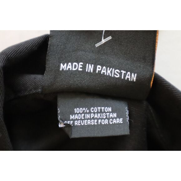 Milwaukee Leather MDM11669 Men's Sz M Black Button-Up Heavy Duty Work Shirt - Picture 7 of 10